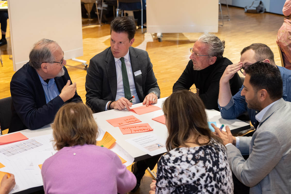 Anregende Gespräche beim Workshop.