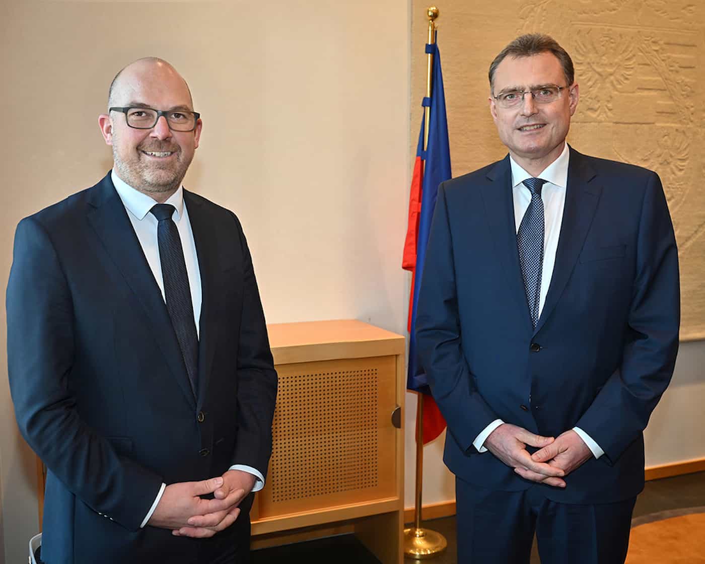 Nationalbankpräsident Thomas Jordan zu Besuch in Vaduz