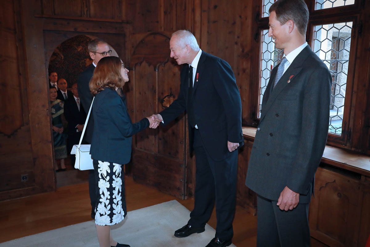 Neujahrsempfang auf Schloss Vaduz 12. Januar 2023