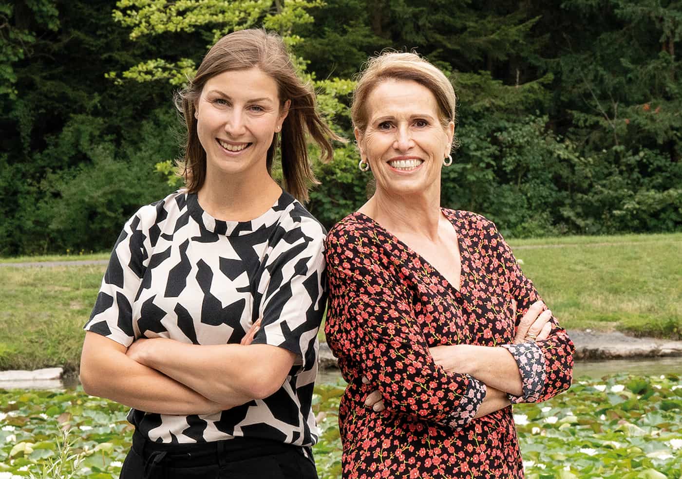 Sara Foser und Silvia Abderhalden