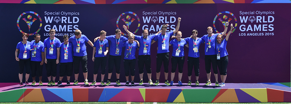 Fussball WG Los Angeles 2015 - Gold