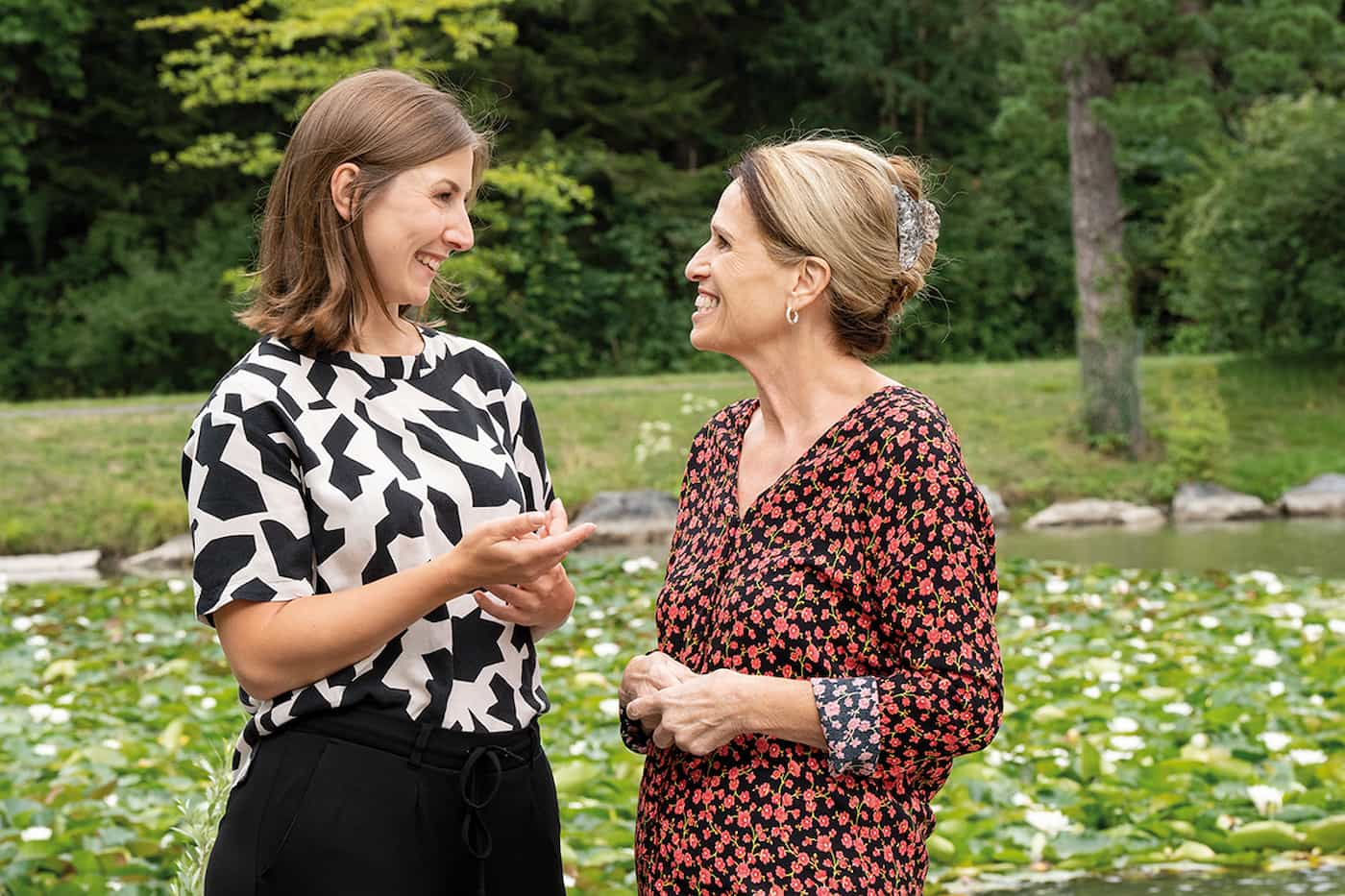 Sara Foser und Silvia Abderhalden