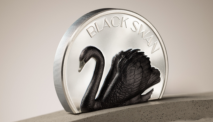 Diese Münzen sind genauso selten wie schwarze Schwäne... 