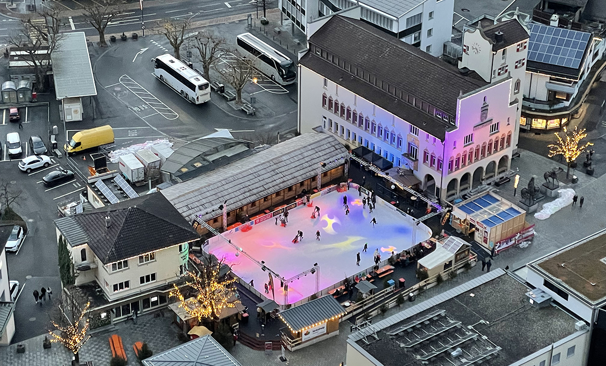 «Vaduz on Ice» öffnet am 10. November 2023