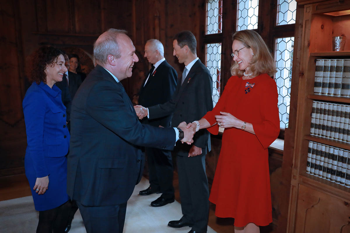 Neujahrsempfang auf Schloss Vaduz 12. Januar 2023