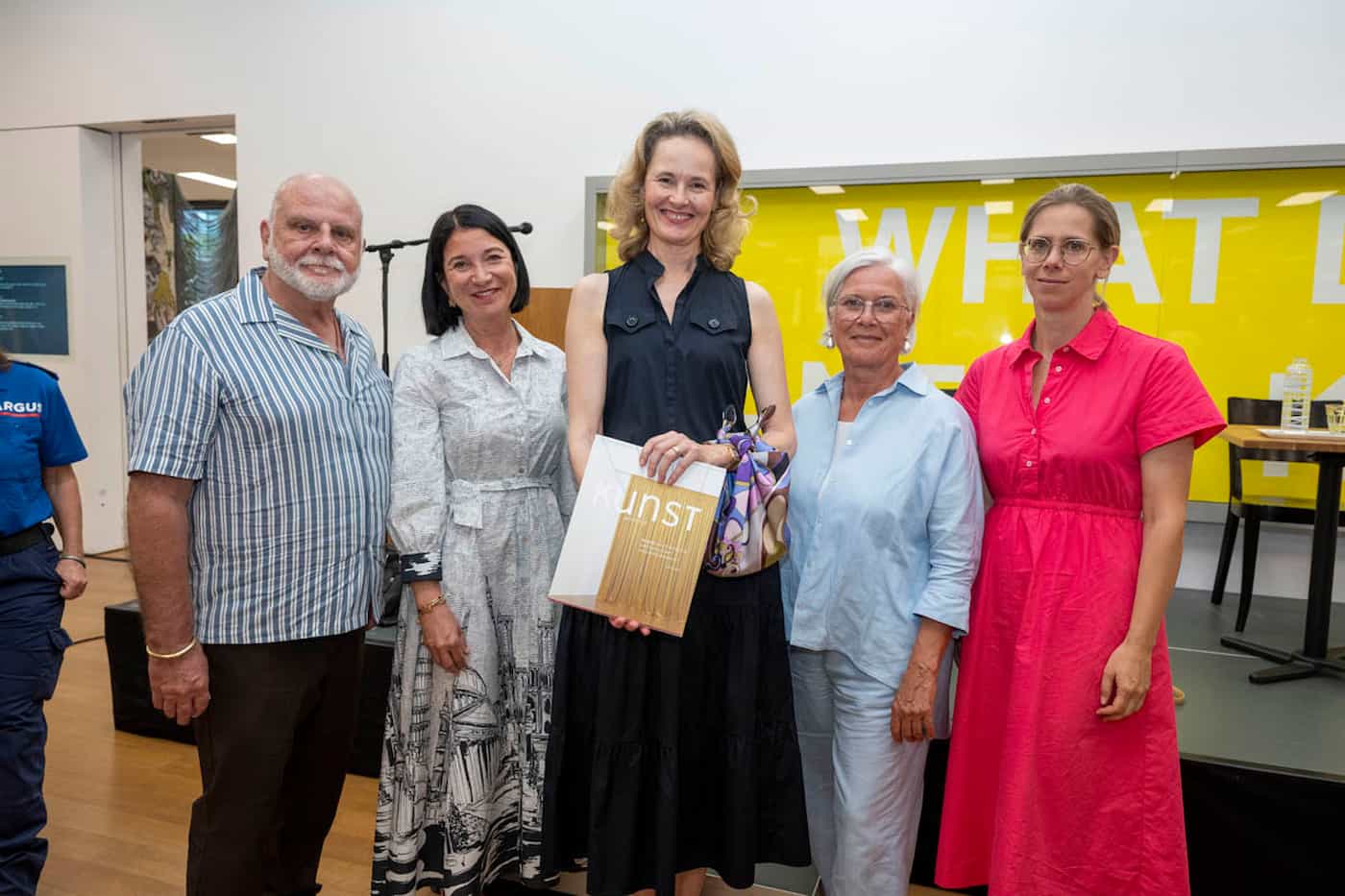 (v.l.) Klaus Lürzer, Carmen Dahl, I.K.H. Erbprinzessin Sophie von und zu Liechtenstein, Elisabeth Ender, Dr. Martina Sochin-D’Elia