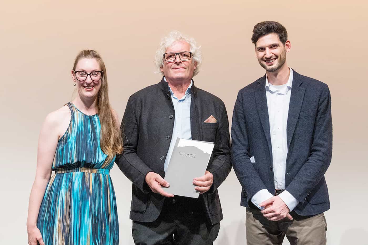 (v.l.) Ass.-Prof. Dr. Lindsay Howe, Hon. Prof. Mag. art. Martin Rauch, Prof. Dr. Daniel Stockhammer