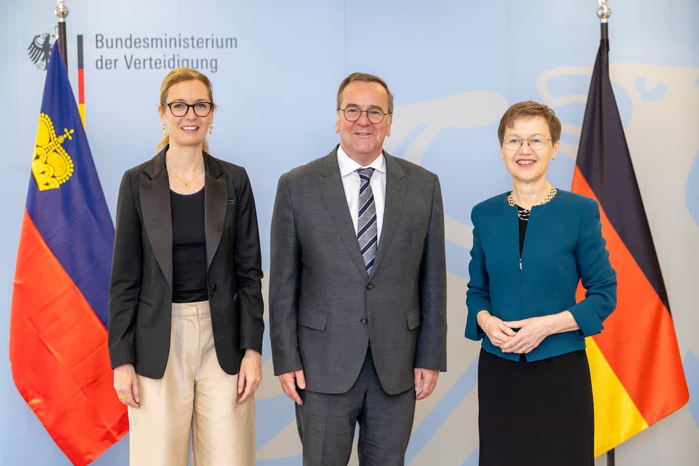 Im Zeichen der Sicherheit stand der Austausch mit Verteidigungsminister Boris Pistorius.