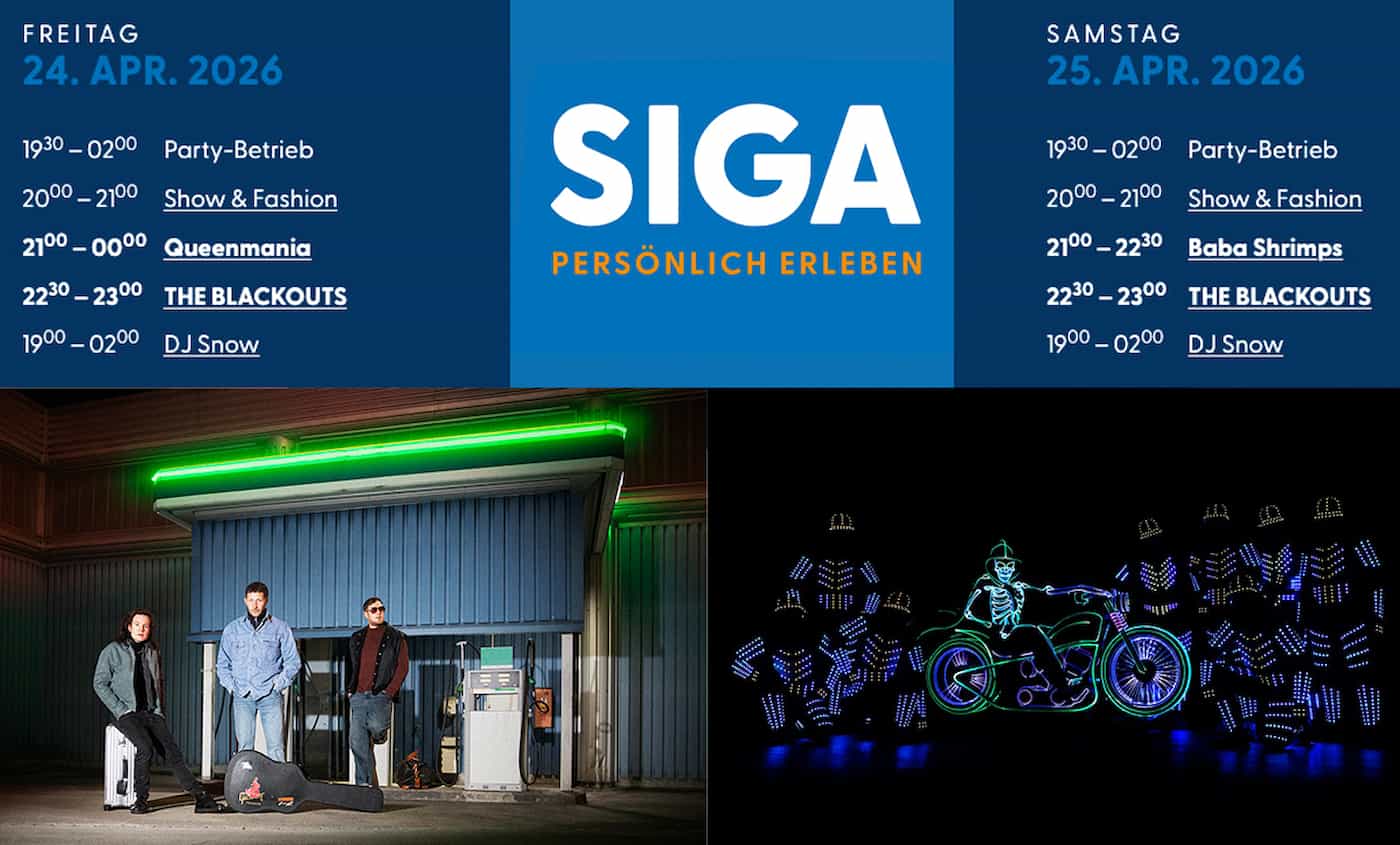 SIGA: Konzerte, Shows und Party bereits eine Woche vor der Eröffnung
