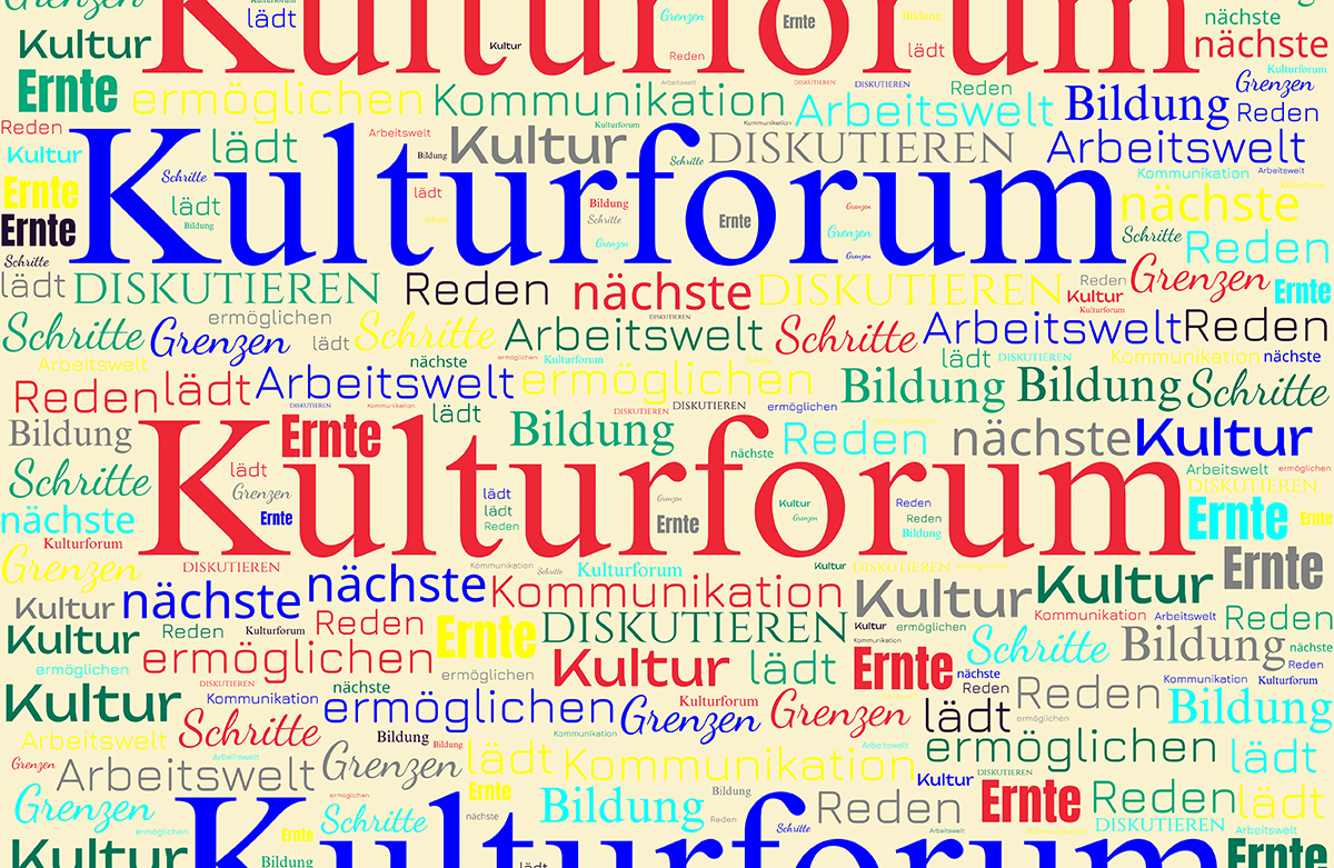 Diskutieren Sie mit - das «Kulturforum» lädt ein