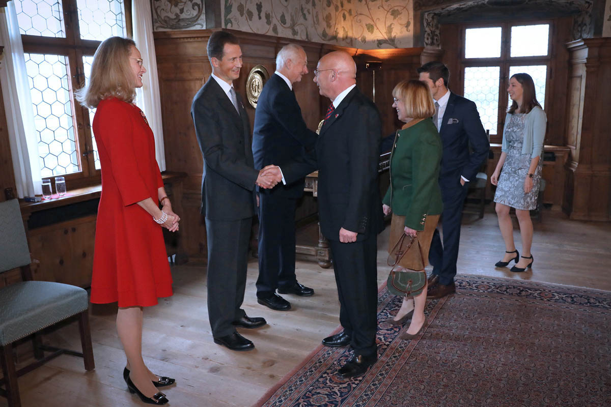 Neujahrsempfang auf Schloss Vaduz 12. Januar 2023