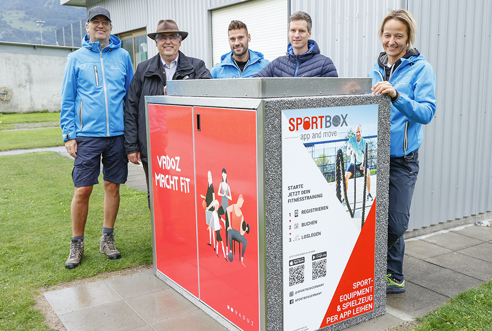Erste Sportbox Liechtensteins