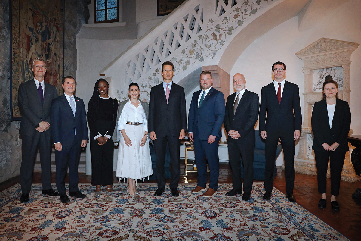 Dienstag, 27.5.2025 – Besuch der leitenden Mitarbeitenden des US-Kongress in Liechtenstein