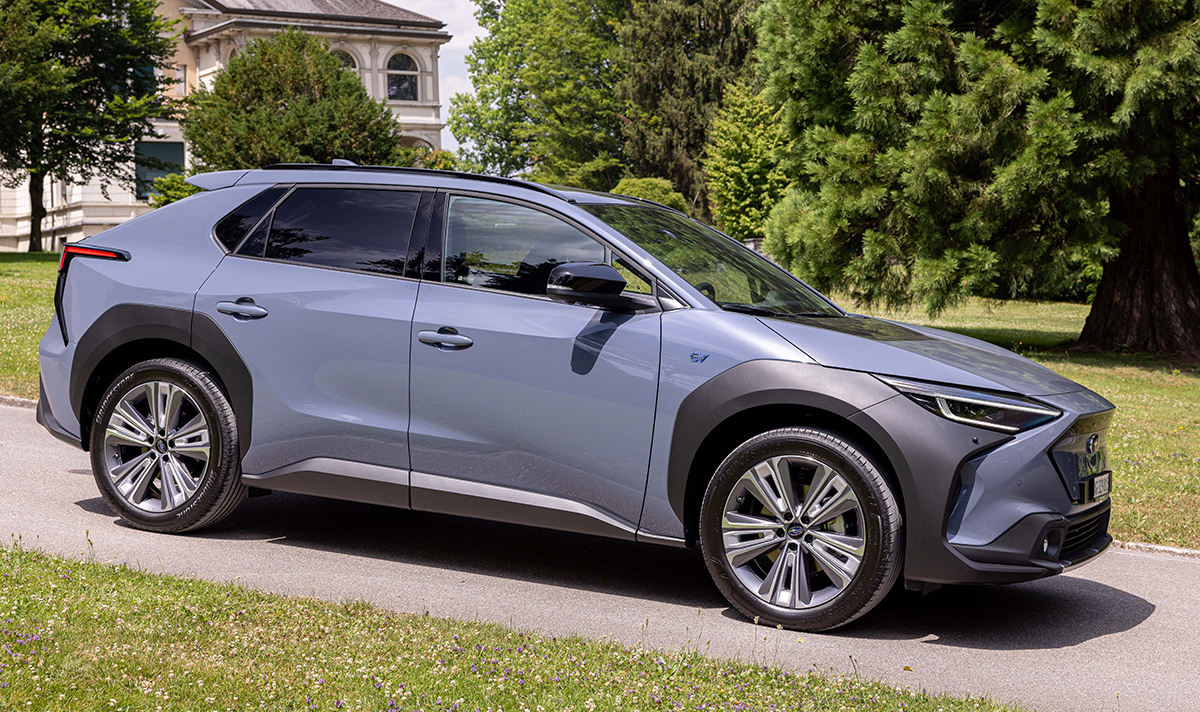 Der Subaru Stromer Solterra macht gute Figur