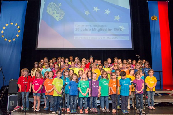 Fürstentum Liechtenstein 20 Jahre EWR