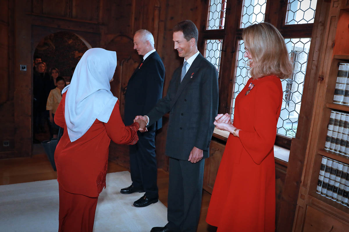 Neujahrsempfang auf Schloss Vaduz 12. Januar 2023