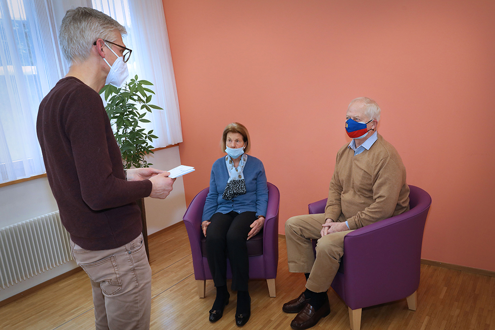 Fürstenpaar wurde gegen das Coronavirus geimpft