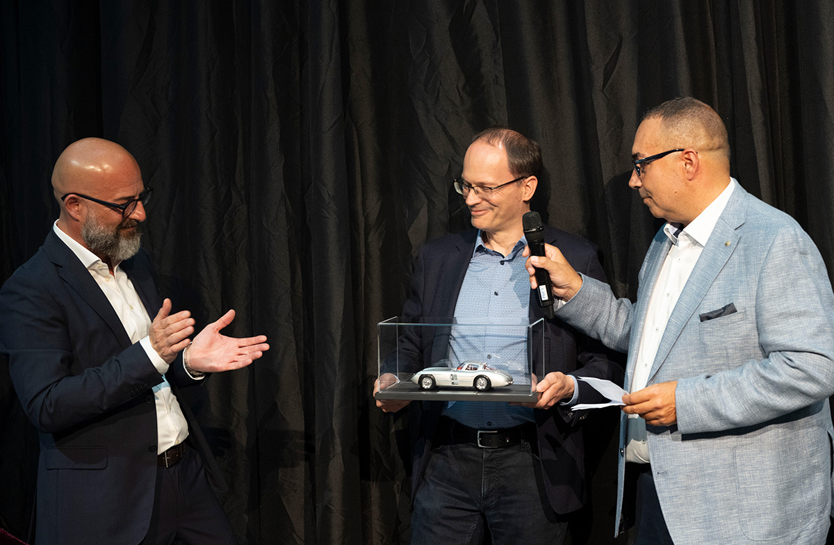 (v.l.) Michele Di Salvo, Ian Kaenel, Vincenzo Clasadonte