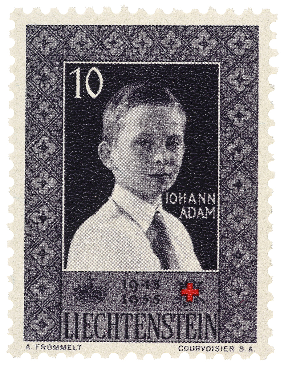«Erbprinz Hans-Adam (*1945)». 10 Jahre Liechtensteinisches Rotes Kreuz. Anton Frommelt 1955. © Liechtensteinisches LandesMuseum