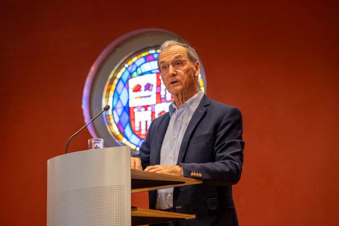 Historiker Peter Geiger erläuterte die Gründe die vor 100 Jahren zur Frankeneinführung im Fürstentum Liechtenstein führten