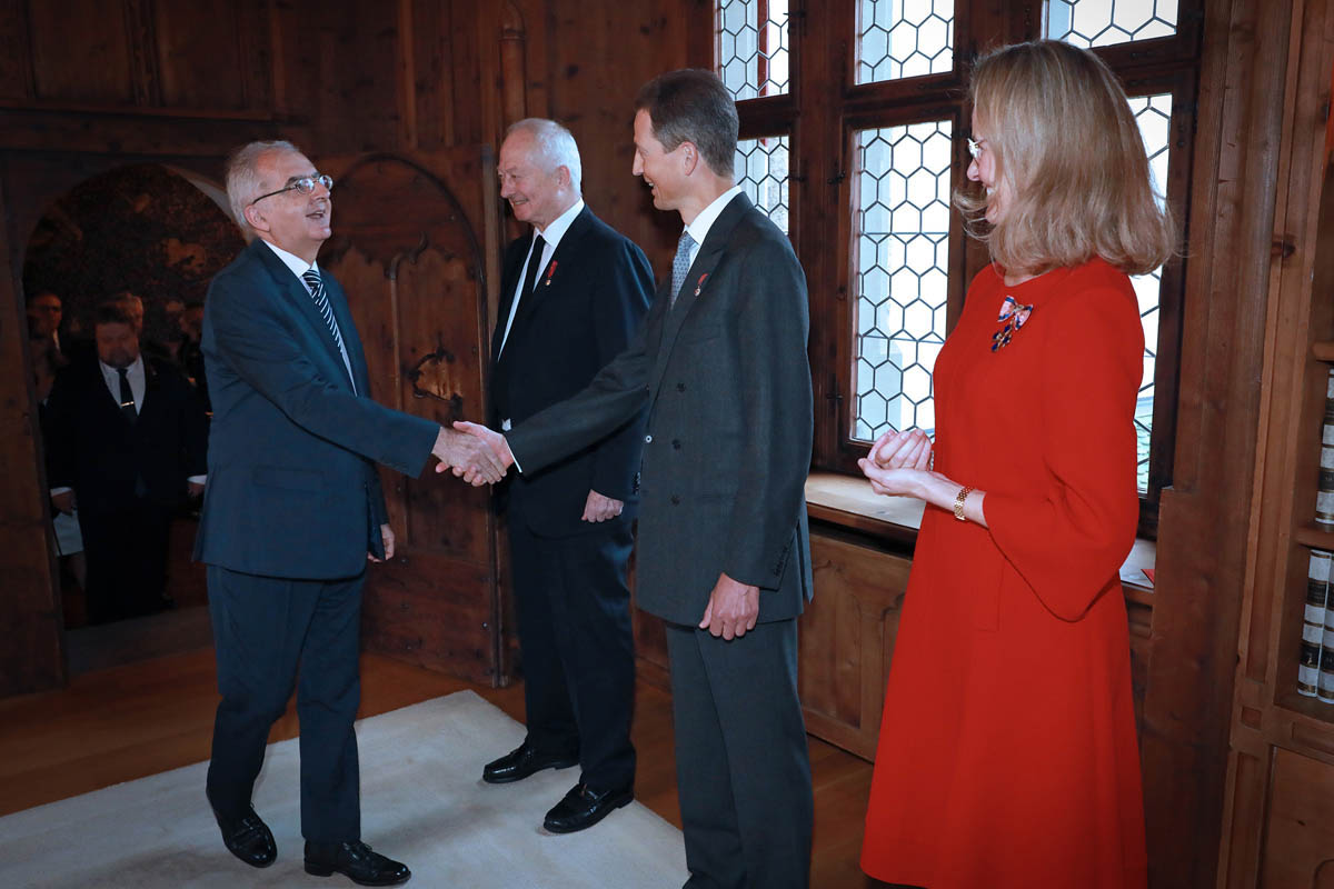 Neujahrsempfang auf Schloss Vaduz 12. Januar 2023