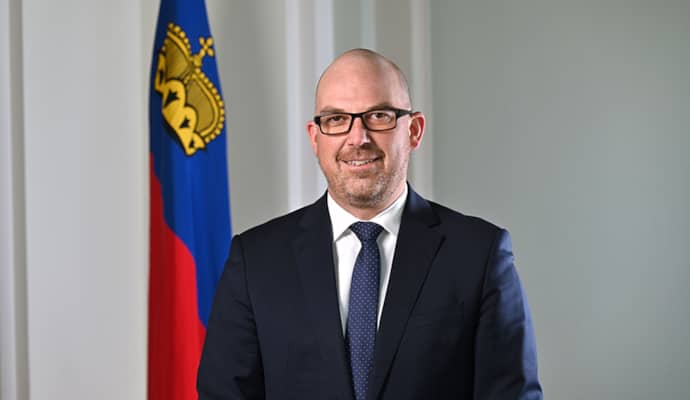 Fürstentum Liechtenstein - Neujahrsbotschaft von Regierungschef Daniel Risch