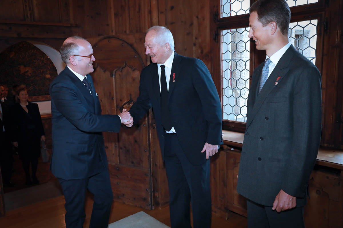  Neujahrsempfang auf Schloss Vaduz 12. Januar 2023