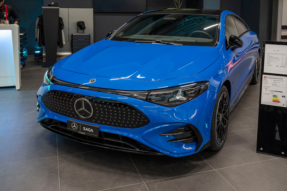 Vorstellung des vollelektrischen CLA 4MATIC