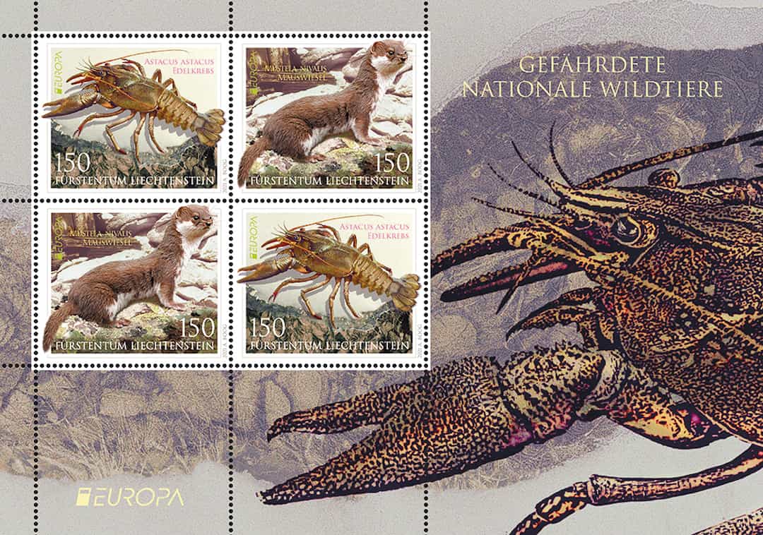 Europa – Gefährdete nationale Wildtiere