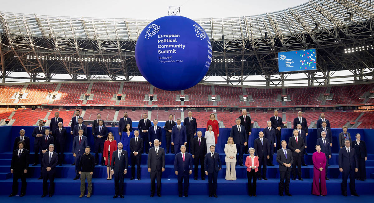 Regierungschef Daniel Risch am fünften Treffen der Europäischen Politischen Gemeinschaft in Budapest