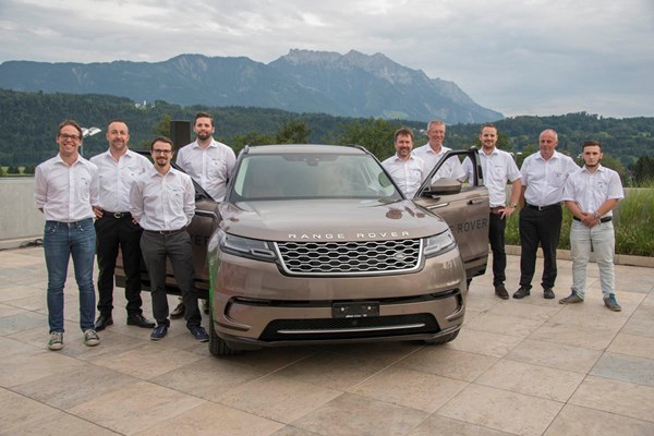 Altherr AG, Schaan präsentiert den neuen Range Rover Velar