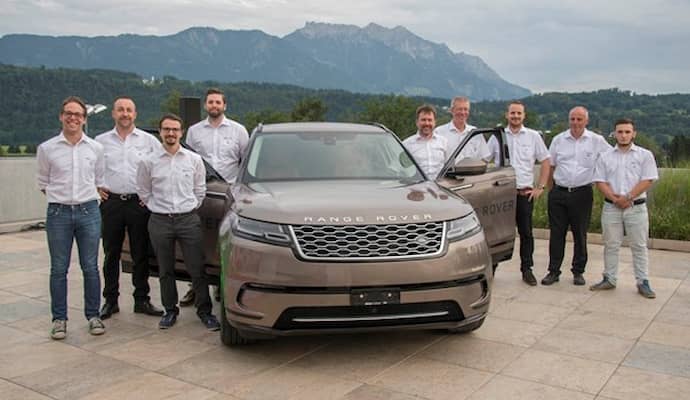 Altherr AG, Schaan präsentiert den neuen Range Rover Velar