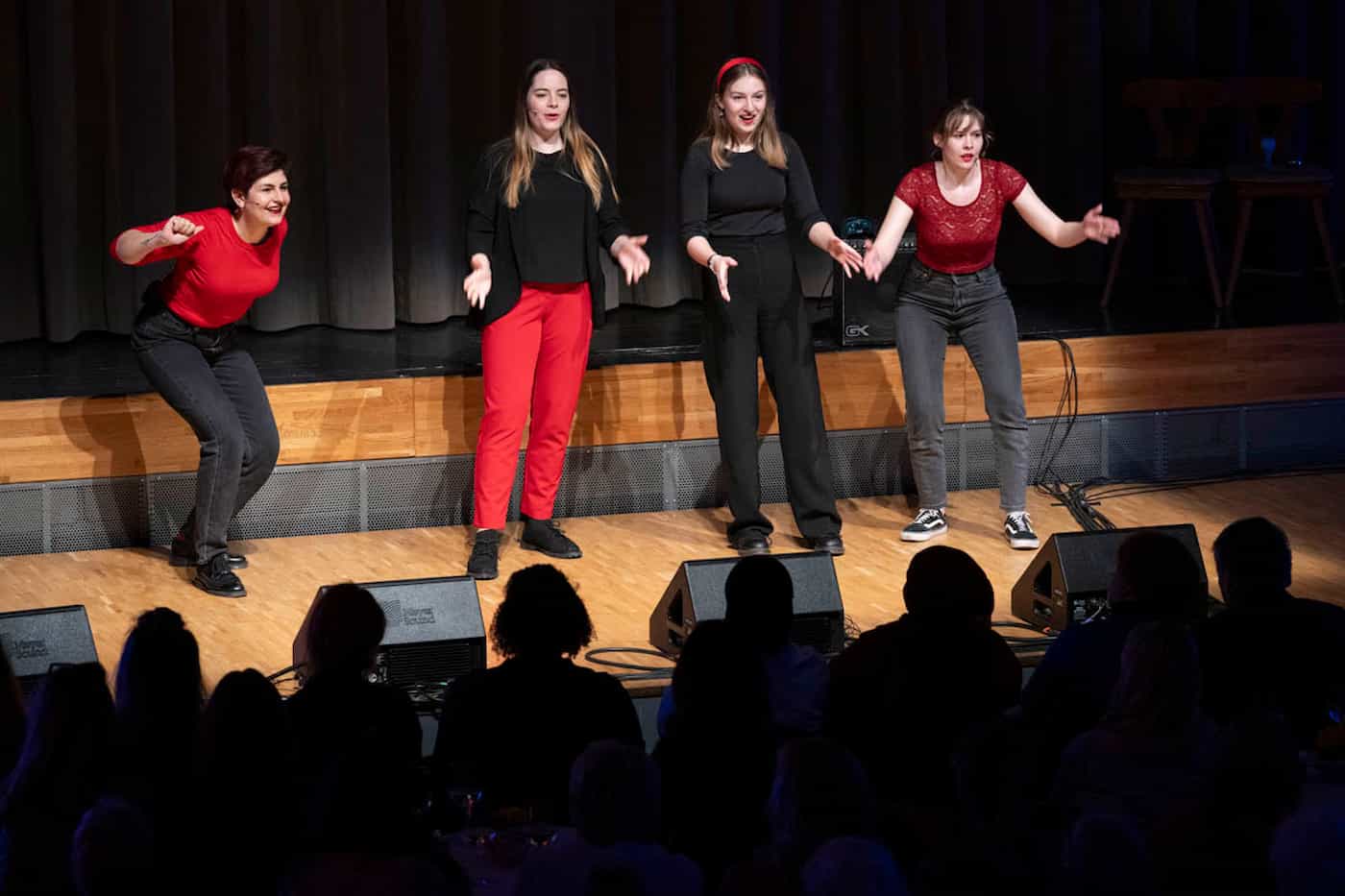 Das junge Ensemble der Kreativ Akademie Liechtenstein