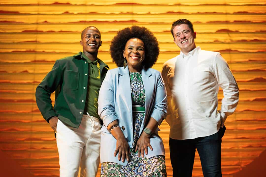 Hauptdarsteller: Aphiwe Nyezi (Simba), Thandazile Soni (Rafiki), Brian Gilligan (Scar), © Disney