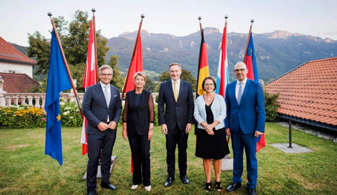 Deutschsprachige Finanzminister/innen trafen sich im Chiemgau