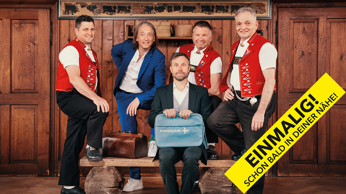 Appenzeller Welttournee 2025/26 – mit Martin O., dem Appenzeller Echo und Philipp Langenegger – heiter, frech und würzig