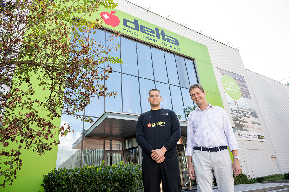 Berufliche und sportliche Lieblings-«Plätze» – Adnan Muranovic, Mitarbeiter bei Delta Möbel