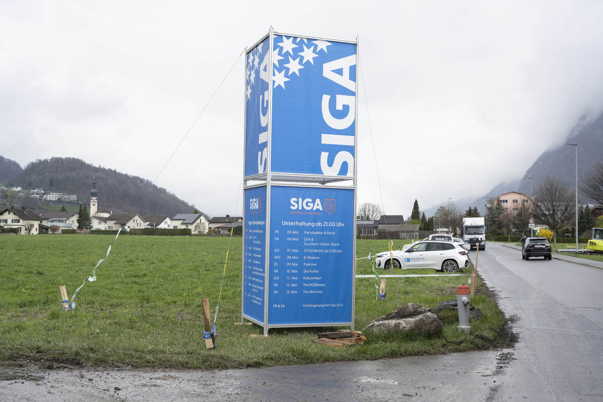 SIGA-Aufbauarbeiten laufen auf Hochtouren