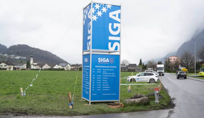 SIGA-Aufbauarbeiten laufen auf Hochtouren