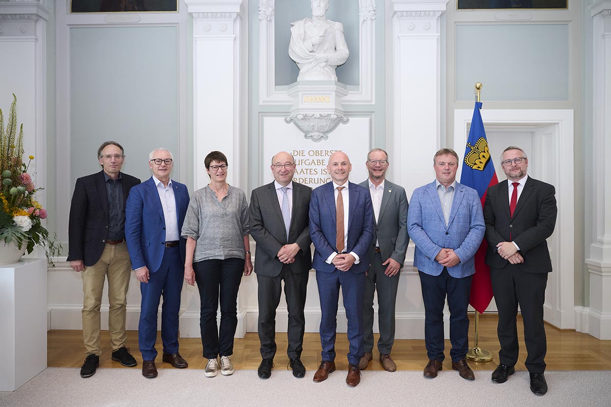 Volkswirtschaftsdirektoren der Ostschweiz treffen sich in Vaduz