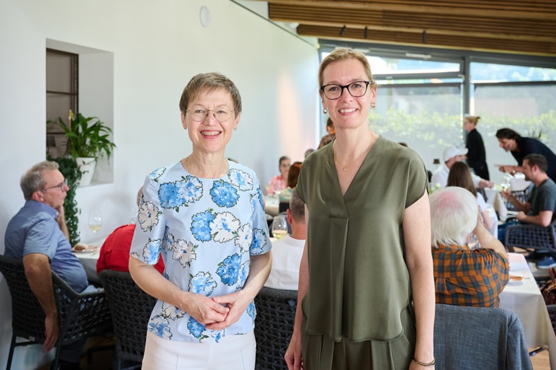 Dank für gute Zusammenarbeit beim Sommertreff der Medien