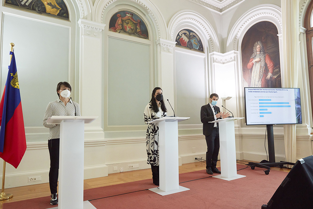 Vorstellung Sport- und Bewegungsverhalten in Liechtenstein