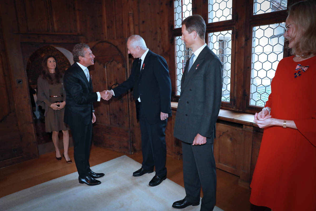  Neujahrsempfang auf Schloss Vaduz 12. Januar 2023