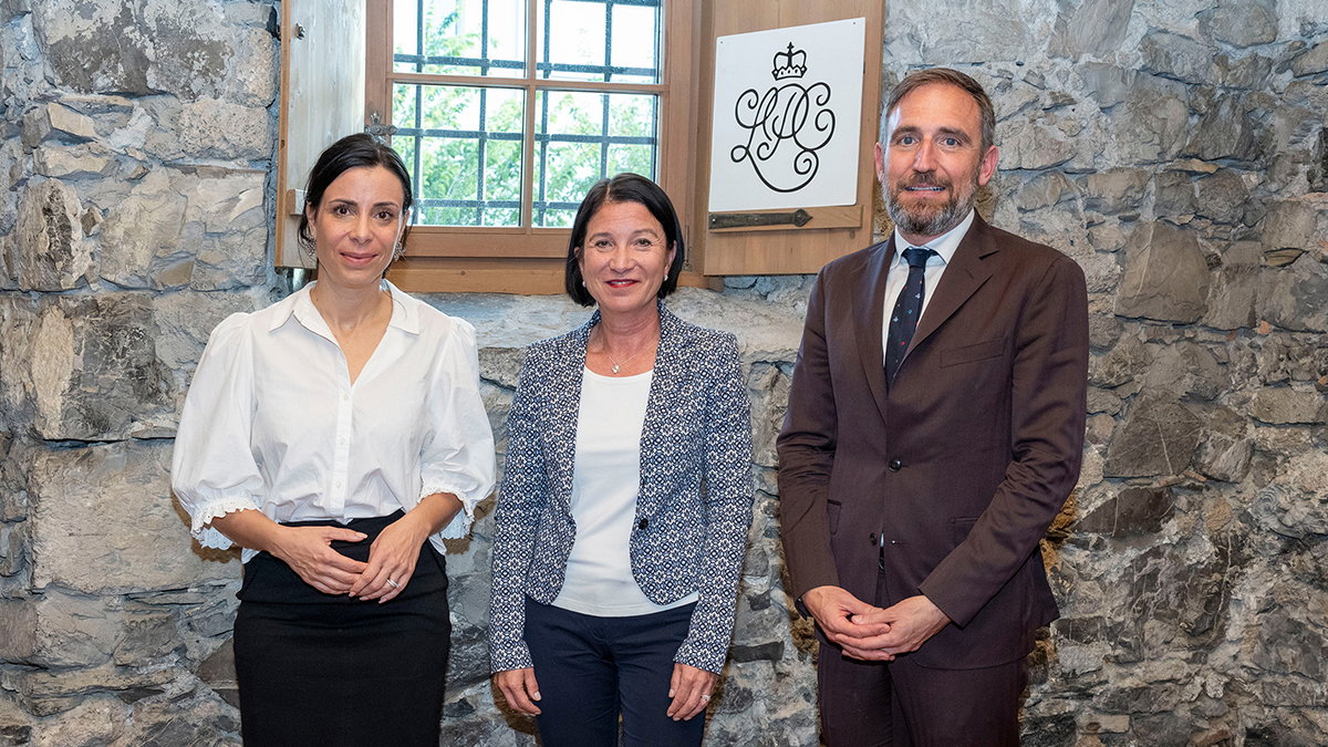 Rückblick Vorsitz Liechtensteins im Ministerkomitee des Europarats, Regierungsrätin Dominique Hasler beim LPC