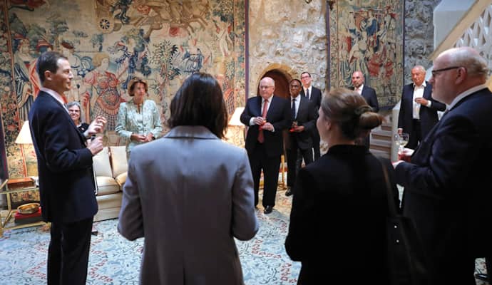 Liechtensteinische Honorarkonsuln zu Besuch