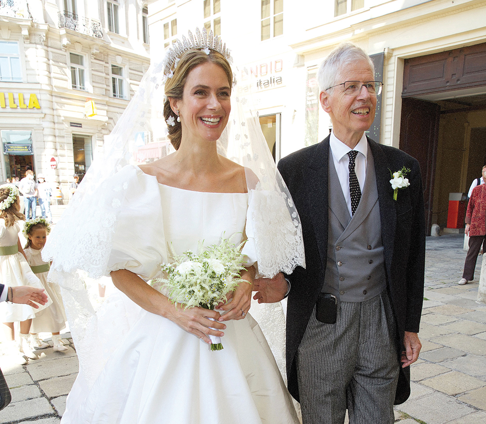 I.D. Prinzessin Anunciata mit ihrem Vater S.D. Prinz Nikolaus von und zu Liechtenstein / © ZVG/LUXPRESS/Jean-Claude Ernst