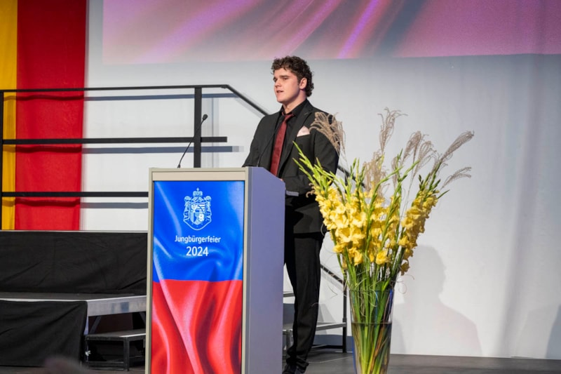Fürstentum Liechtenstein – Jungbürgerinnen- und Jungbürgerfeier 2024