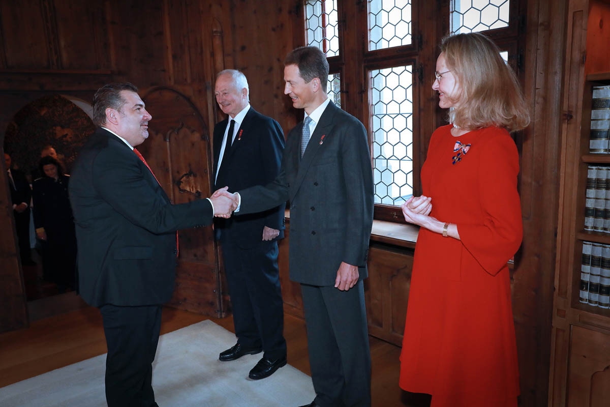  Neujahrsempfang auf Schloss Vaduz 12. Januar 2023