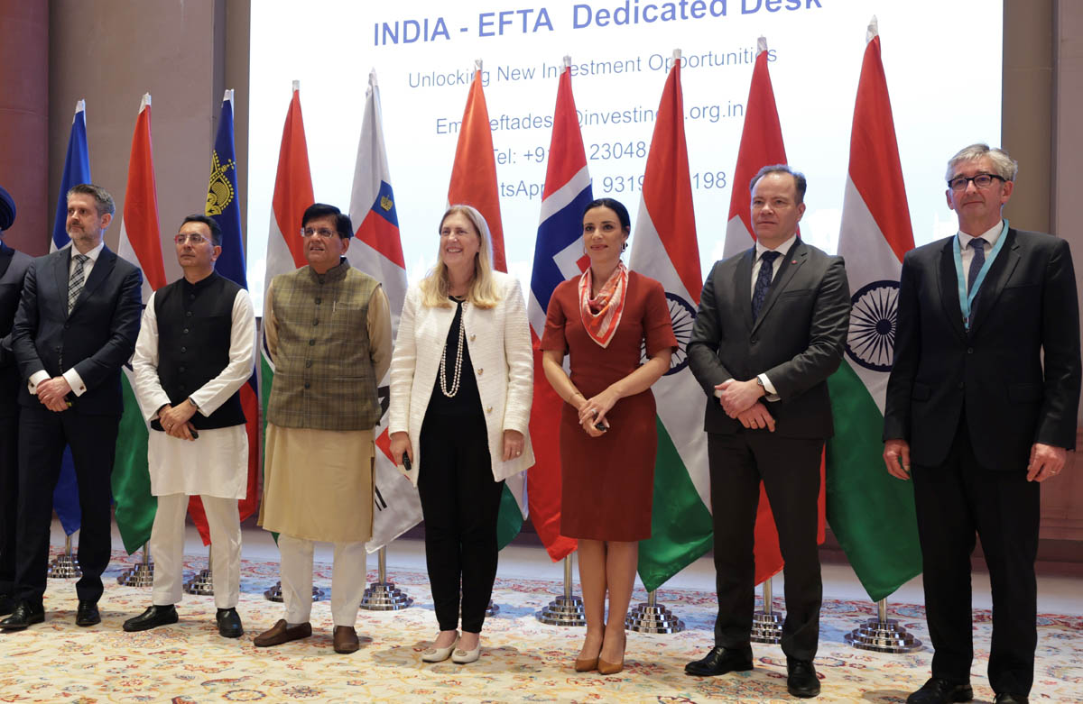 Eröffnung des EFTA-Desk in Neu-Delhi wichtig für Liechtensteinische Wirtschaft