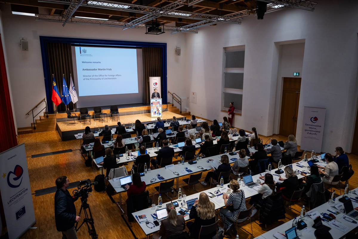 Ein Blick in das Plenum der Istanbul-Konvention.